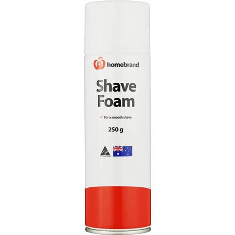 woolworths shaving foam
